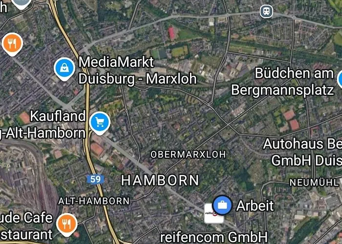 Neumuehles Duisburg, Grosses Tv, Wlan, Kaffeemaschine & Erdgeschoss Appartement *